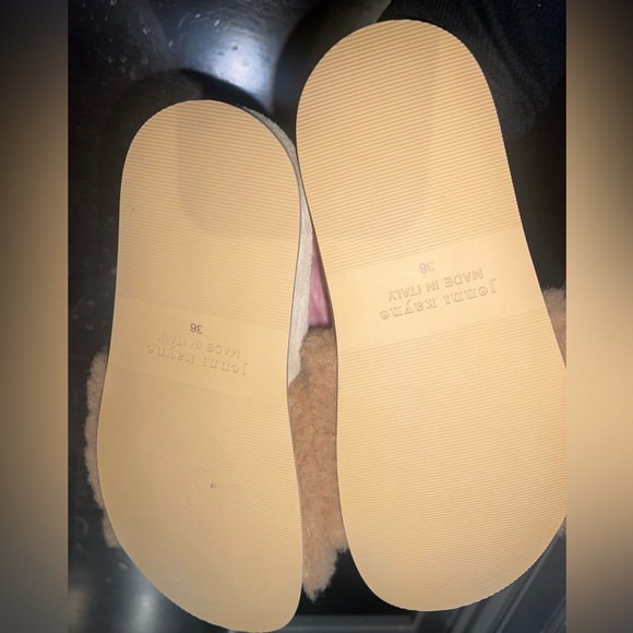 JENNI KAYNE Shearling Slide Sandal 36 - Picture 4 of 4